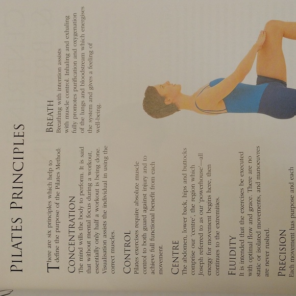 Pilates Three in One Book Hardcover - Picture 5 of 5